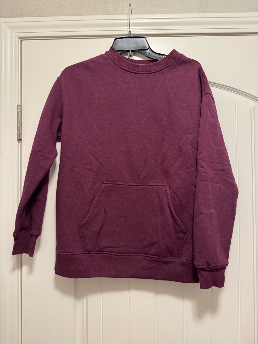 Danskin Women's Crewneck Sweatshirt in Plum